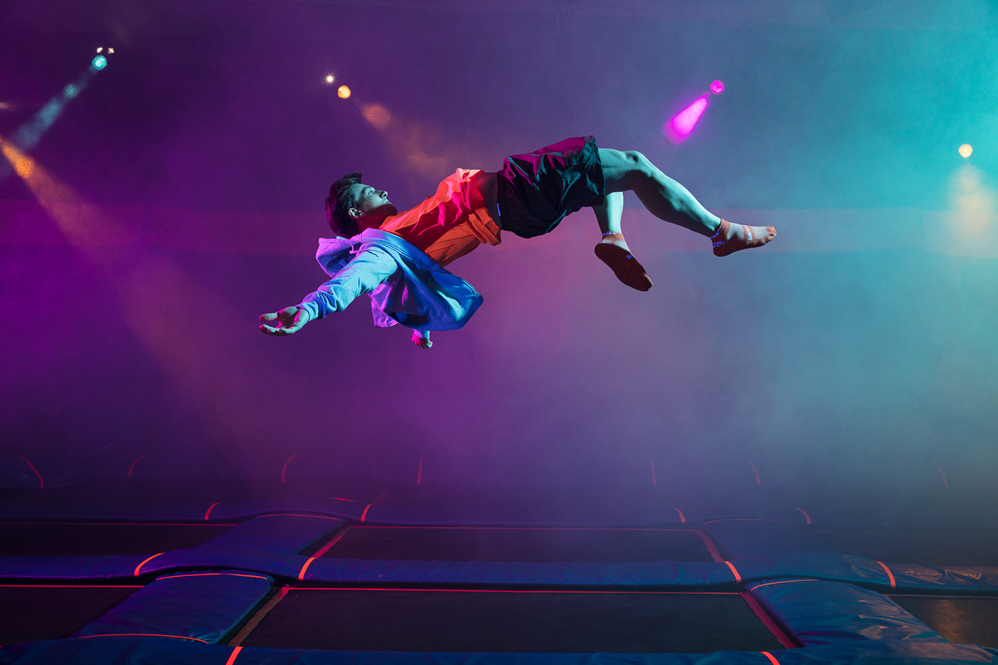 Glow jump hotsell sky zone