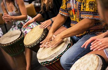 Drum Circle at Kirkridge