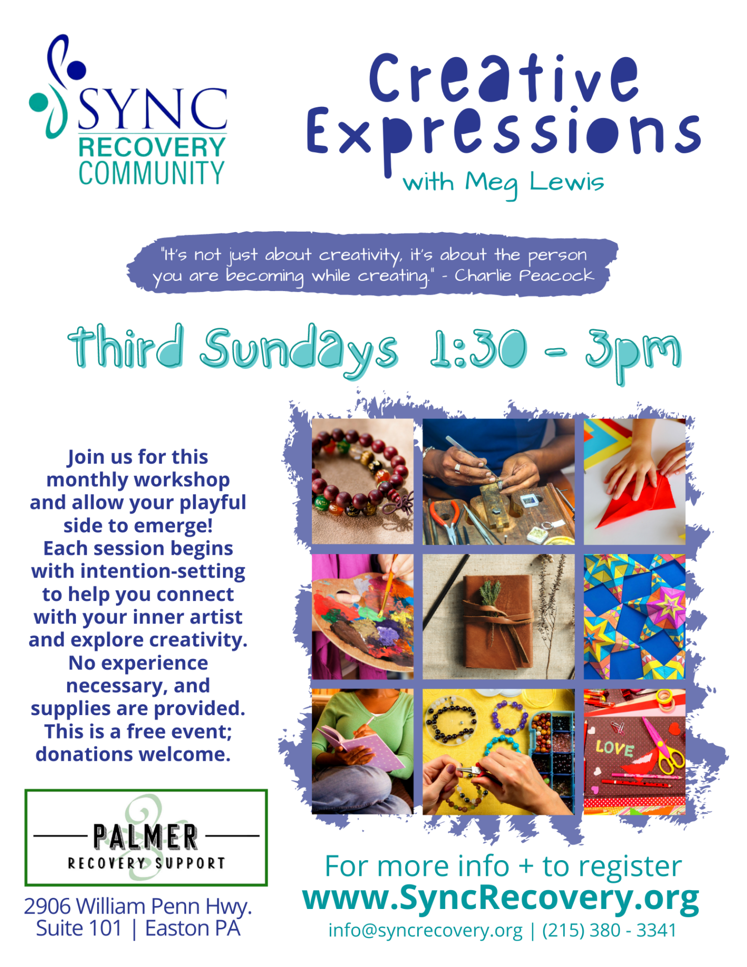 Creative Expressions Flyer